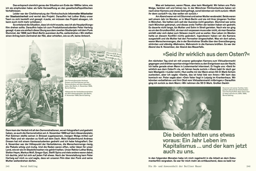 Weitere Ansicht: Die Ab- und Anwesenheit der Berliner Mauer | Gesche Würfel