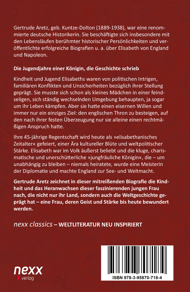 Weitere Ansicht: Elisabeth von England | Gertrude Aretz
