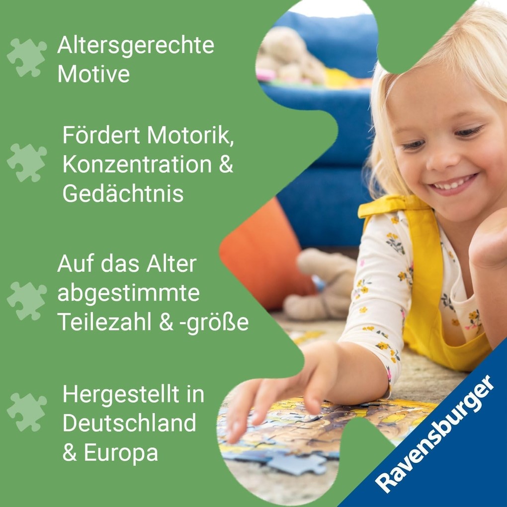 Weitere Ansicht: Kinderpuzzle 100 XXL Teile - Die 4 Jahreszeiten