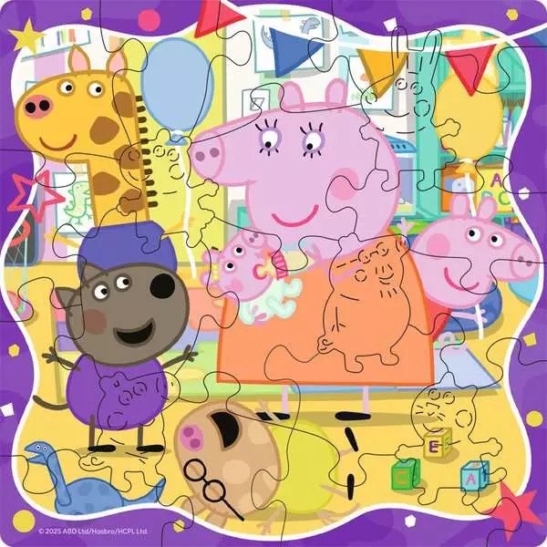 Weitere Ansicht: Kinderpuzzle 22 Teile - Peppa Wutz - Peppa Pig Freundschaftsparty