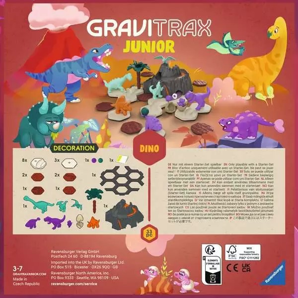 Weitere Ansicht: GraviTrax Junior - Extension Dino