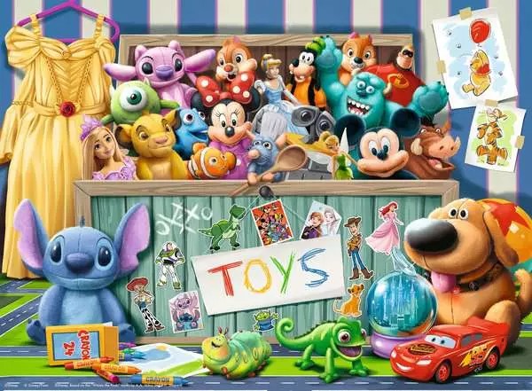 Weitere Ansicht: Kinderpuzzle 100 XXL Teile - Disney Pixar Multicharacter