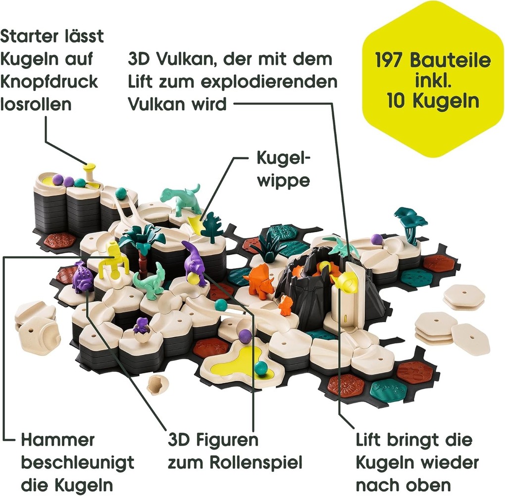 Weitere Ansicht: GraviTrax Junior - Starter-Set XXL Dino