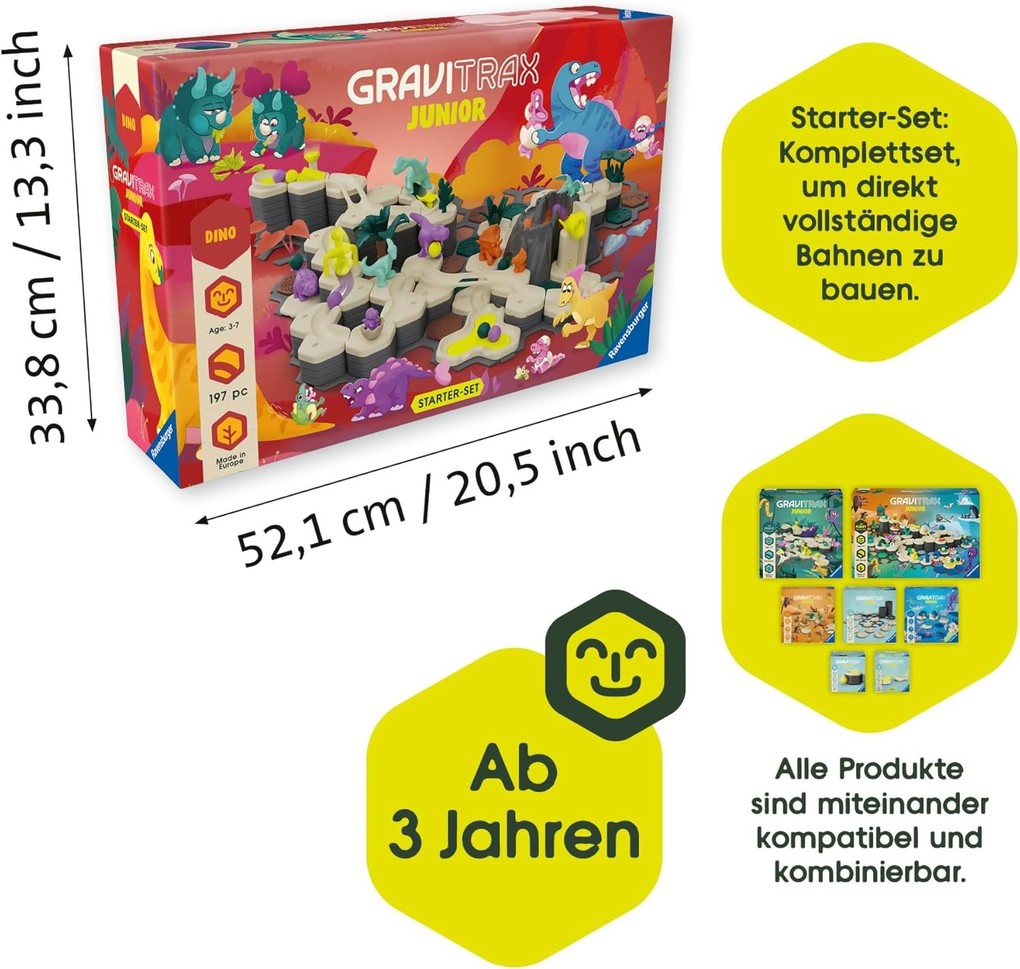 Weitere Ansicht: GraviTrax Junior - Starter-Set XXL Dino