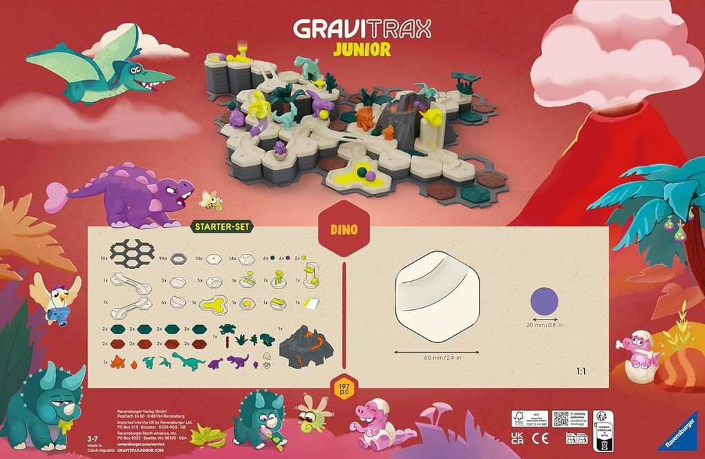 Weitere Ansicht: GraviTrax Junior - Starter-Set XXL Dino