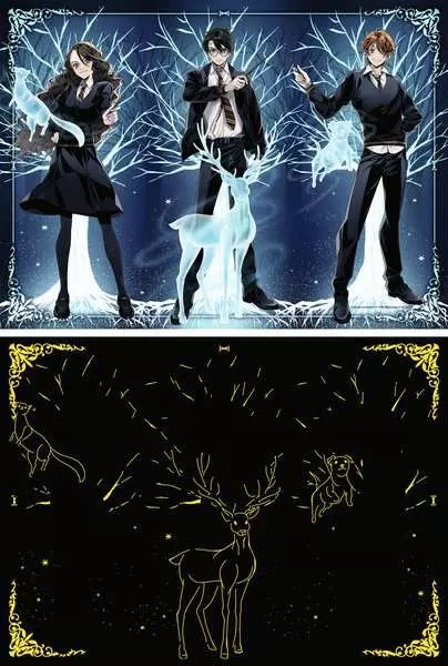 Weitere Ansicht: Erwachsenenpuzzle 500 Teile - Harry Potter - Leuchtender Patronus