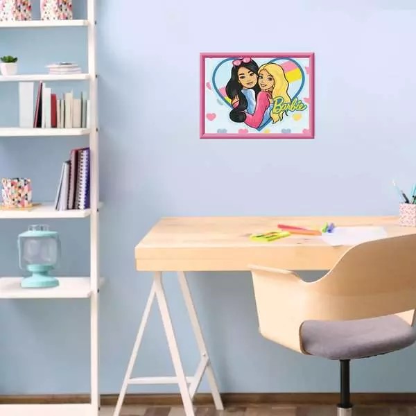 Weitere Ansicht: CreArt, Malen nach Zahlen Kinder Barbie-Duo
