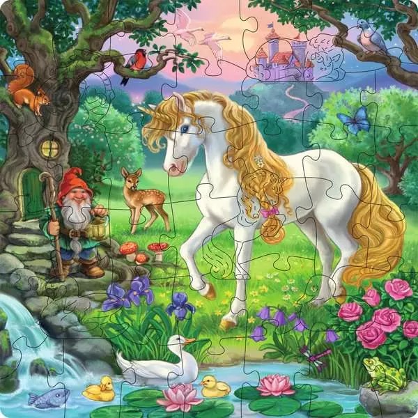 Weitere Ansicht: Kinderpuzzle 44 Teile - Märchenhaftes Einhorn