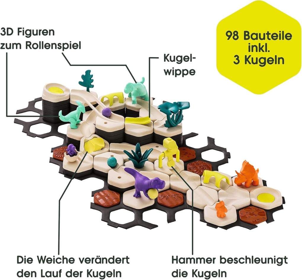 Weitere Ansicht: GraviTrax Junior - Starter-Set L Dino