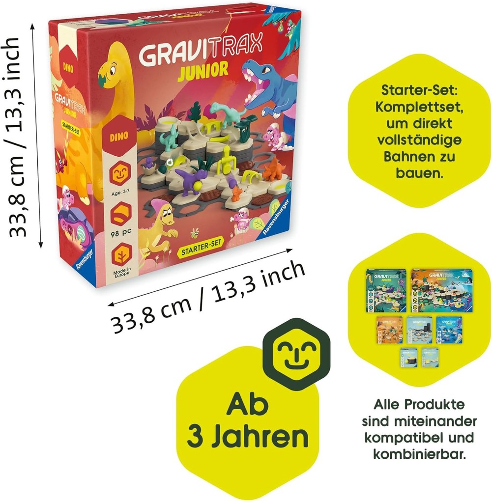 Weitere Ansicht: GraviTrax Junior - Starter-Set L Dino
