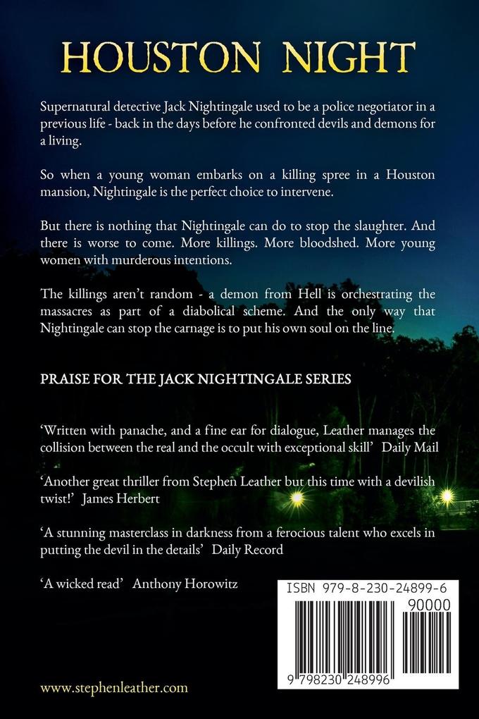 Weitere Ansicht: Houston Night | Stephen Leather