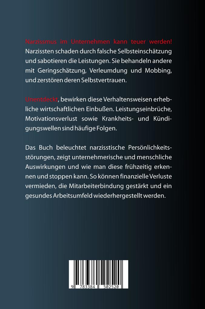 Weitere Ansicht: Narzissmus im Unternehmen | Sabine Fünck