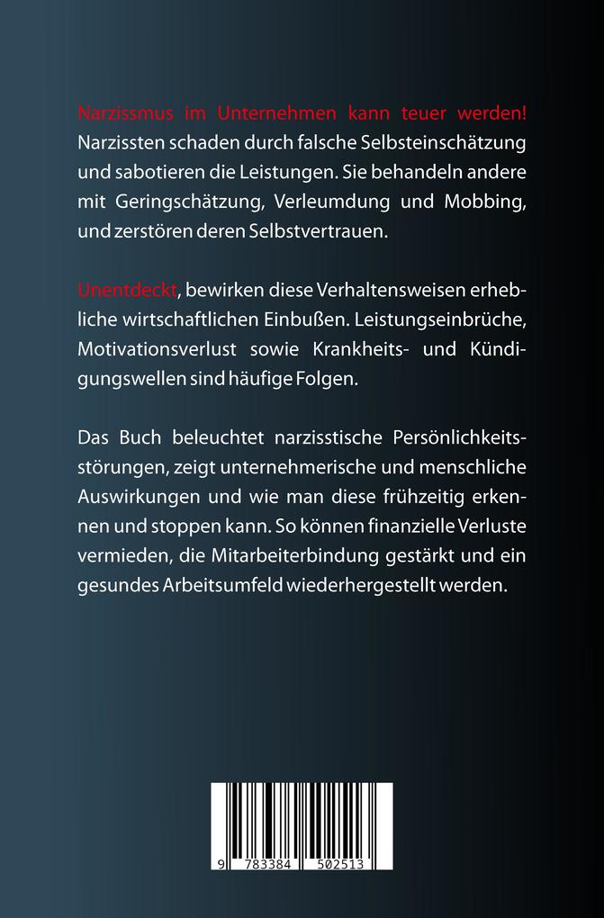 Weitere Ansicht: Narzissmus im Unternehmen | Sabine Fünck