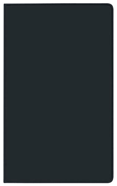 Produktbild: Taschenkalender Pluto geheftet PVC schwarz 2026