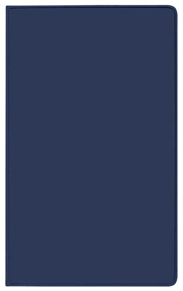 Produktbild: Taschenkalender Pluto geheftet PVC blau 2026