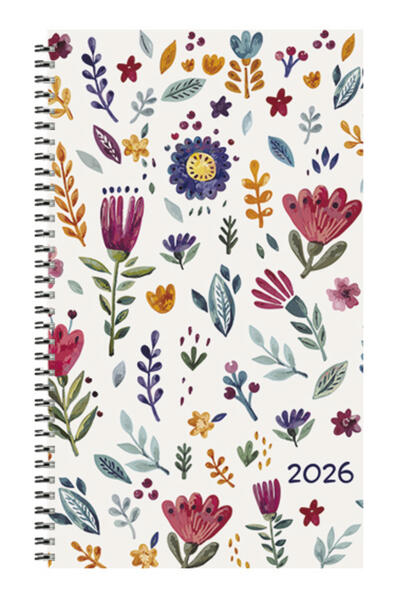 Produktbild: Taschenkalender Youngtimer Flowers 2026