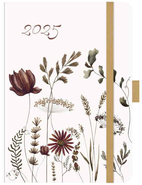 Produktbild: Premium Timer Big "Herbstblumen" 2026