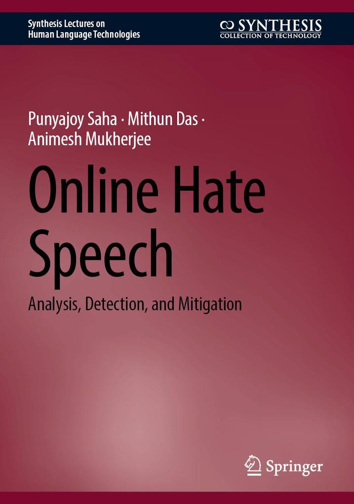 Produktbild: Online Hate Speech | Punyajoy Saha, Animesh Mukherjee, Mithun Das