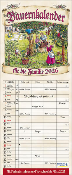 Produktbild: Bauernkalender 2026