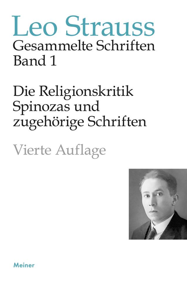 Produktbild: Die Religionskritik Spinozas und zugehörige Schriften | Leo Strauss