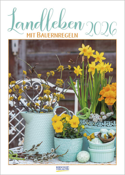 Produktbild: Landleben mit Bauernregeln 2026