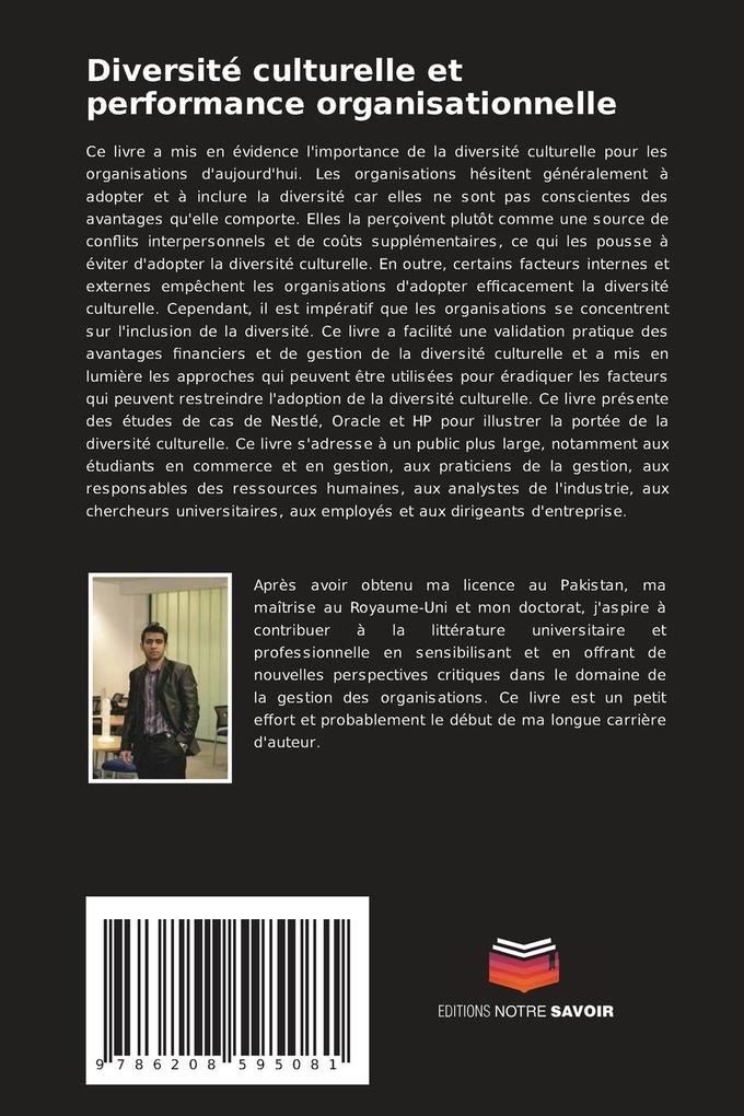 Weitere Ansicht: Diversité culturelle et performance organisationnelle | Ahmad Awais