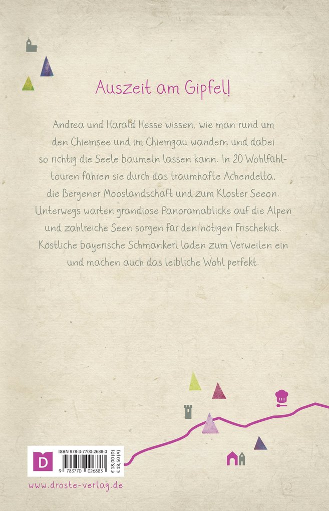 Weitere Ansicht: Chiemgau. Wandern für die Seele | Andrea Hesse, Harald Hesse