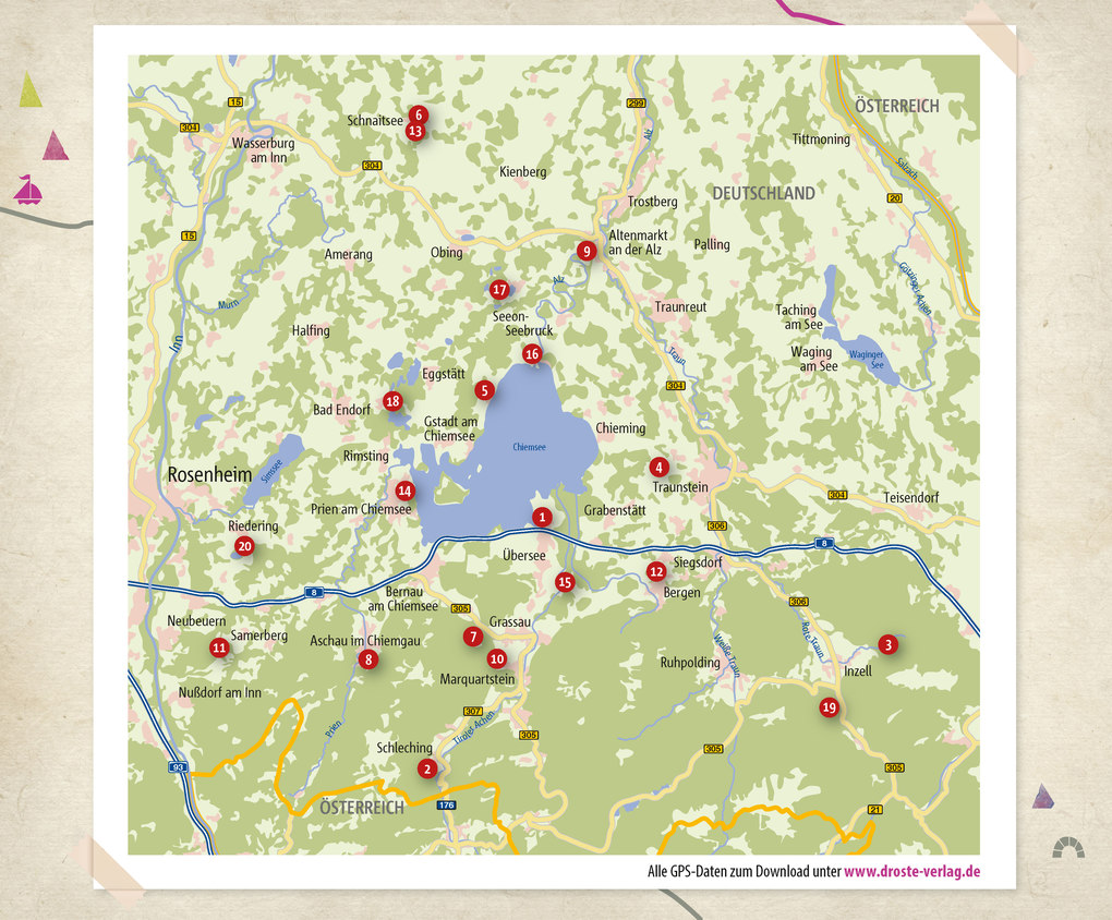 Weitere Ansicht: Chiemgau. Wandern für die Seele | Andrea Hesse, Harald Hesse
