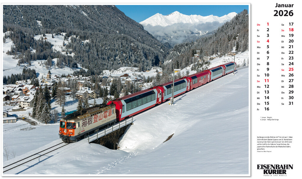 Weitere Ansicht: Glacier Express 2026