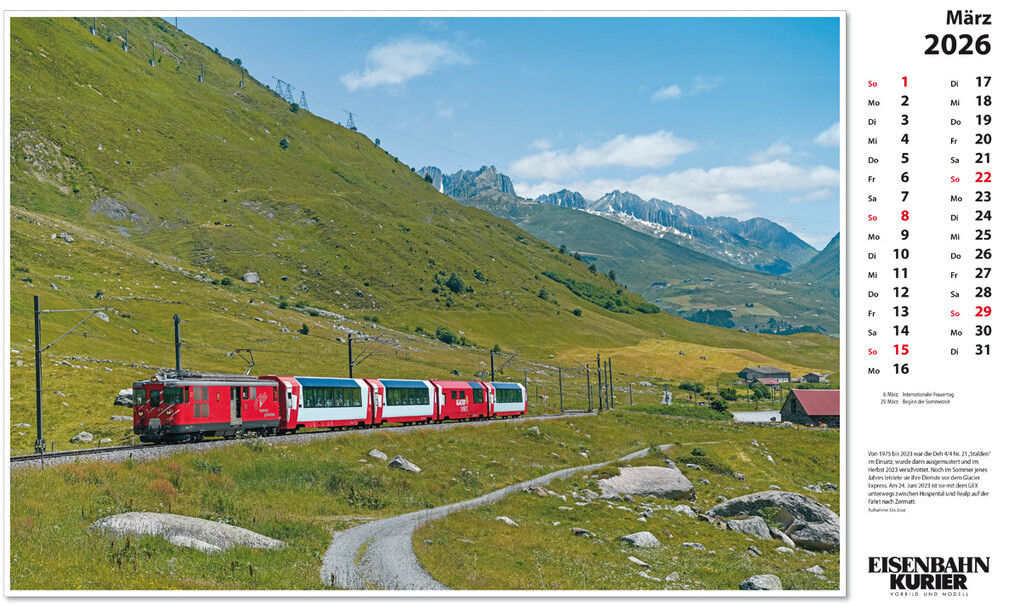Weitere Ansicht: Glacier Express 2026