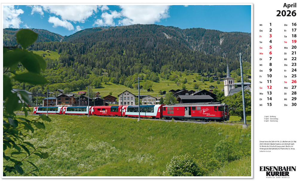 Weitere Ansicht: Glacier Express 2026