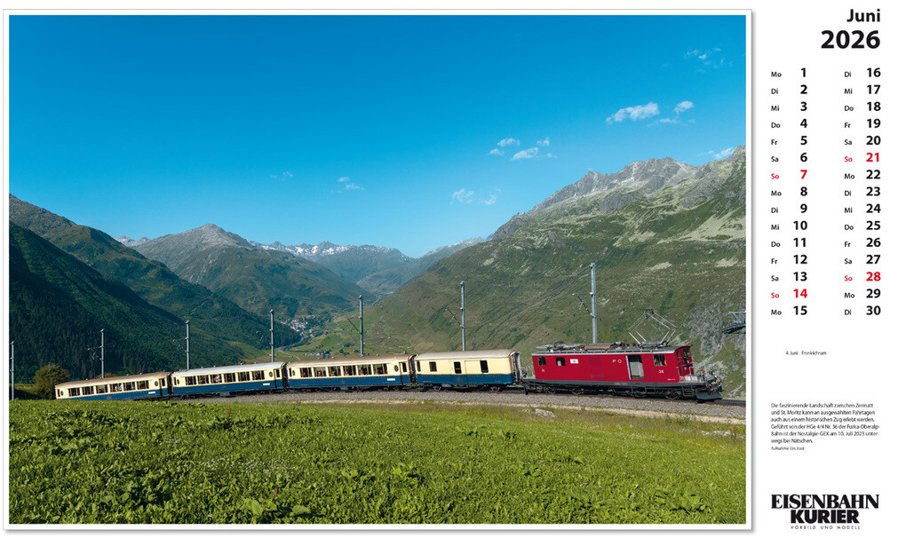 Weitere Ansicht: Glacier Express 2026