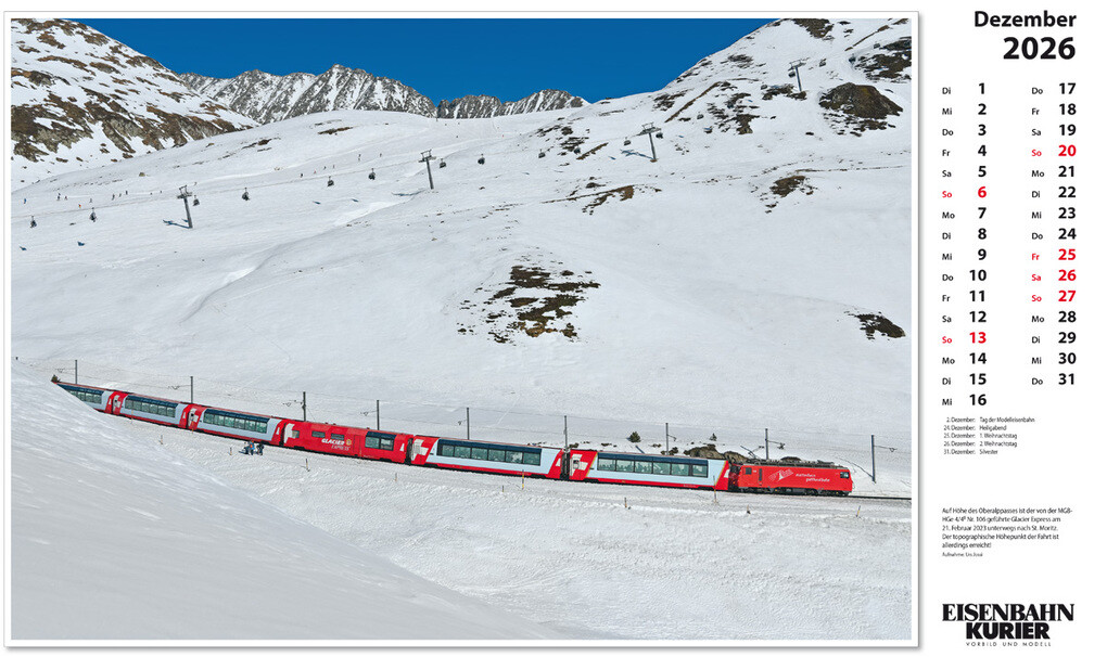 Weitere Ansicht: Glacier Express 2026