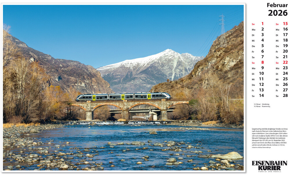 Weitere Ansicht: Alpenbahnen 2026