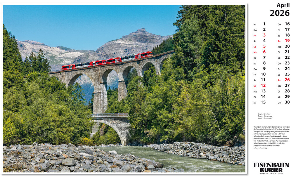 Weitere Ansicht: Alpenbahnen 2026