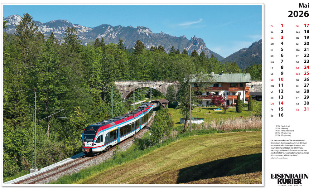 Weitere Ansicht: Alpenbahnen 2026