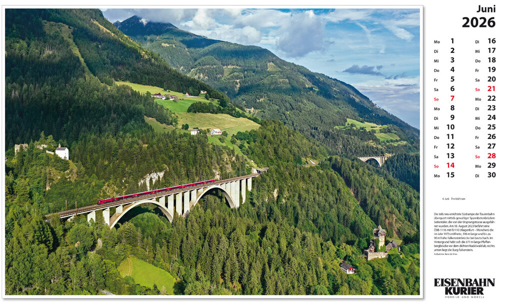 Weitere Ansicht: Alpenbahnen 2026