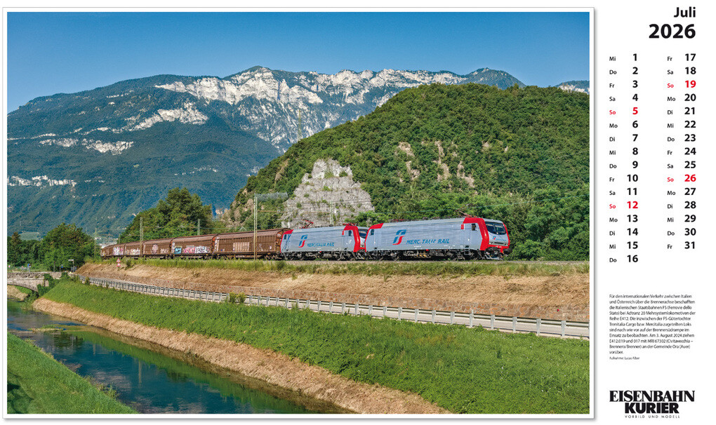 Weitere Ansicht: Alpenbahnen 2026