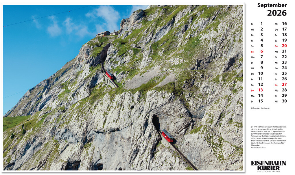 Weitere Ansicht: Alpenbahnen 2026