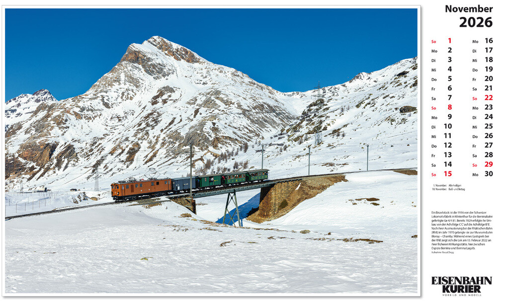 Weitere Ansicht: Alpenbahnen 2026