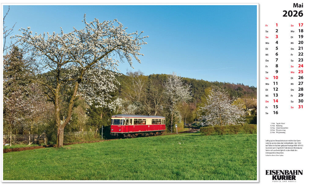 Weitere Ansicht: Harzer Schmalspurbahnen 2026