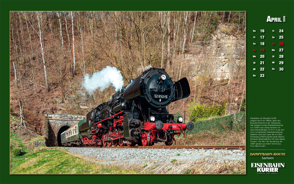 Weitere Ansicht: Dampfbahn-Route Sachsen 2026