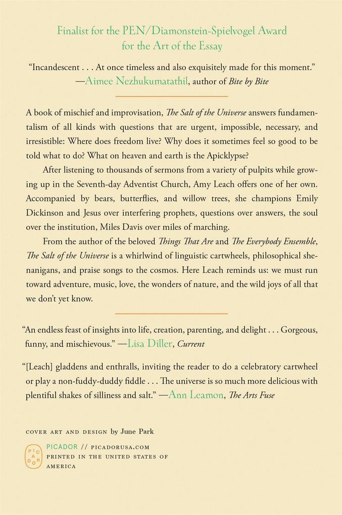 Weitere Ansicht: The Salt of the Universe | Amy Leach