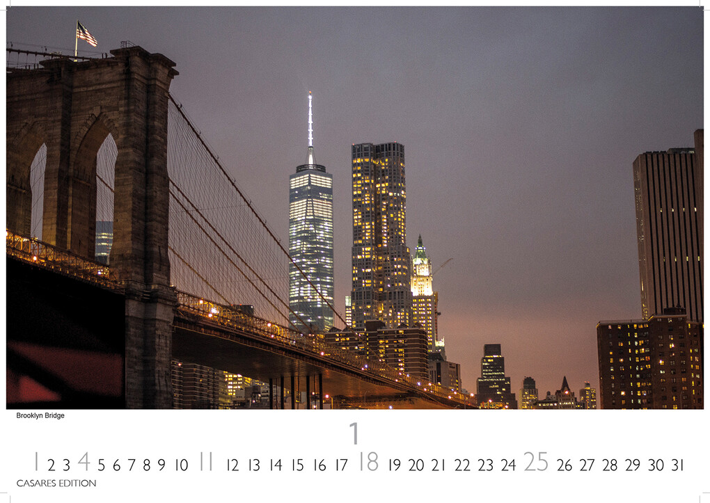 Weitere Ansicht: New York Kalender 2026 - Wandkalender | Fotokalender Nordamerika 24x35cm - Faszinierende Ansichten der Stadt, die niemals schläft, als Geschenk oder Blickfang