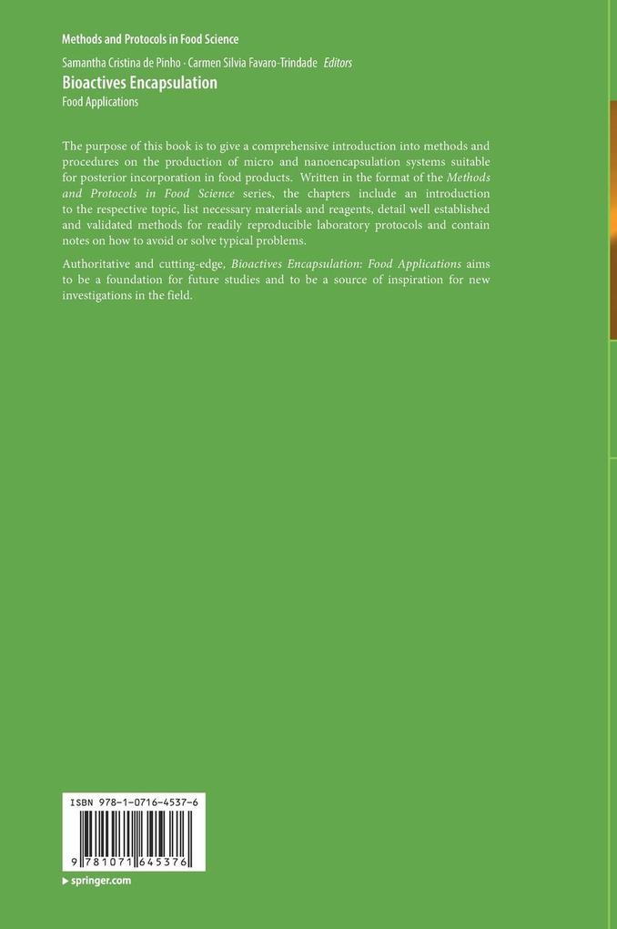 Weitere Ansicht: Bioactives Encapsulation