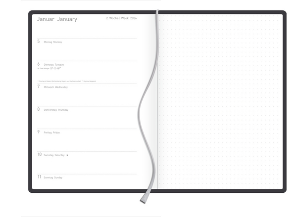 Weitere Ansicht: Timer Soft Touch 18 Monate greige 2026/2027