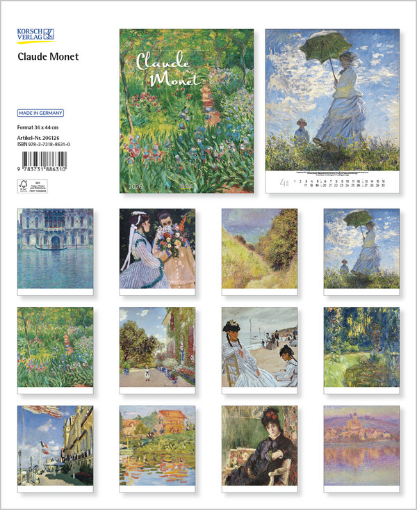 Weitere Ansicht: Claude Monet 2026 | Claude Monet
