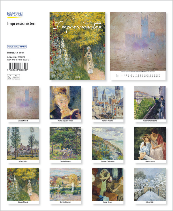 Weitere Ansicht: Impressionisten 2026