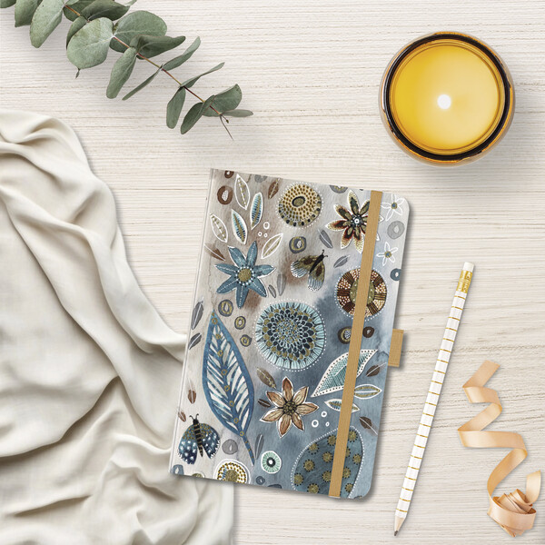 Weitere Ansicht: Premium Timer Big "Floral Collage" 2026 | Essoldo Design