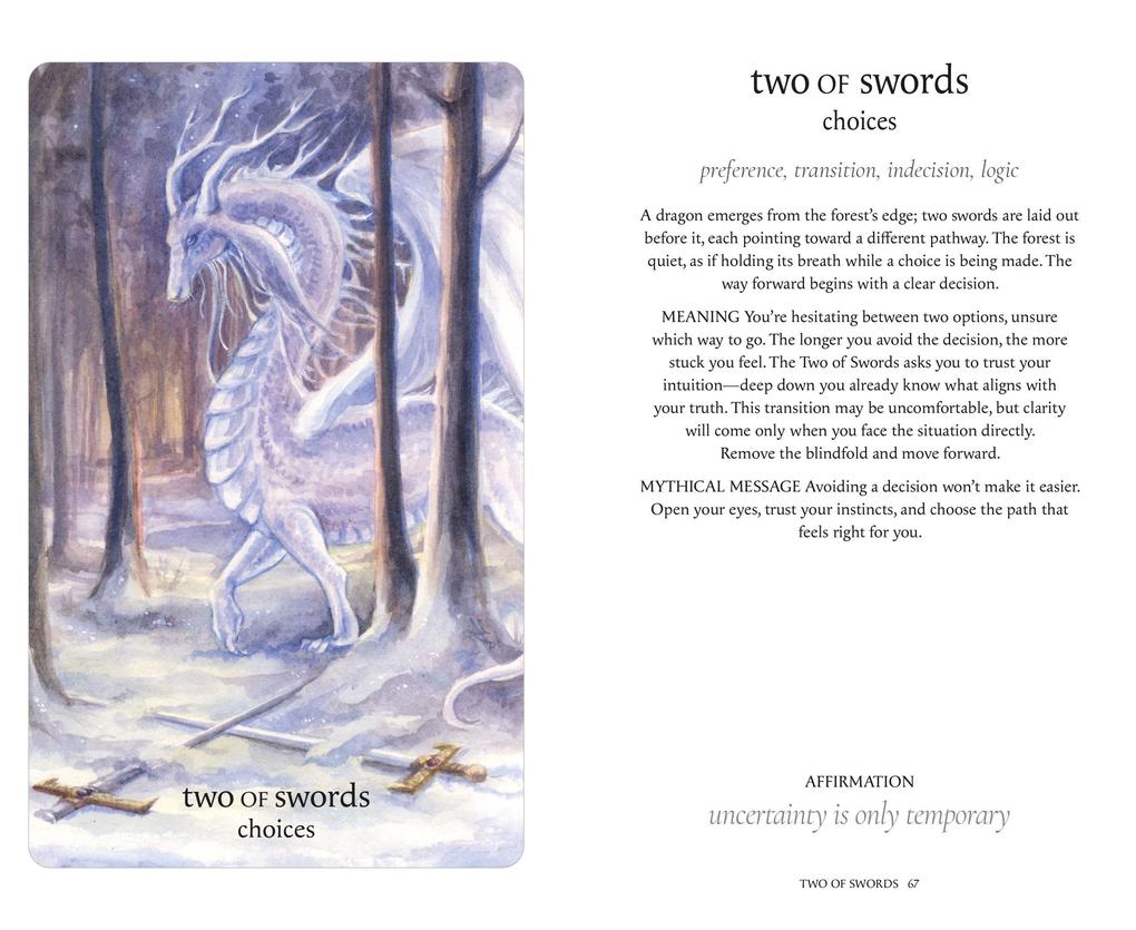 Weitere Ansicht: The Mythical Creatures Tarot | Jayne Wallace